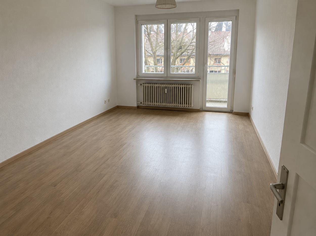 Entrümpelung Wohnzimmer nach der Räumung