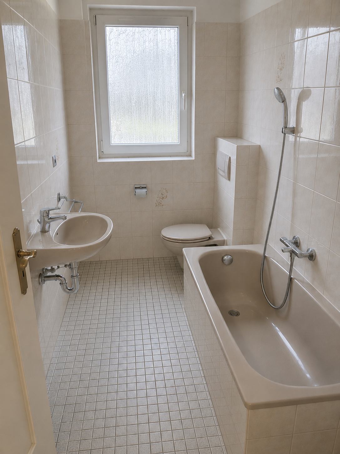 Badezimmer nach der Räumung